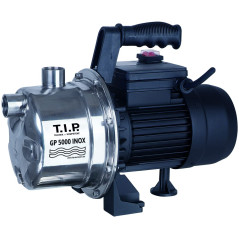 T.I.P. Pompe de Jardin GP 5000 Inox 5000 l/h 45m 4,5 bar 1200W Protection Thermique Résistante Corrosion