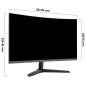 KOORUI 24'' Ecran PC Gamer Incurvé, 180Hz 1ms FHD PC Moniteur Gaming 1500R, Adaptive Sync VESA 100x100mm, Inclinaison réglable, KOORUI 24'' Ecran PC Gamer Incurvé, 180Hz 1ms FHD PC Moniteur Gaming 1500R, Adaptive Sync VESA 100x100mm, Inclinaison réglable,