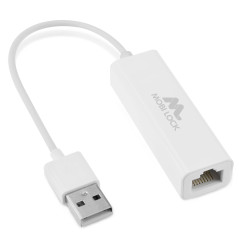 Adaptateur Réseau USB Ethernet Compatible avec Ordinateurs Portables et Tous Les Ordinateurs Compatibles USB 2.0, y Compris Wind