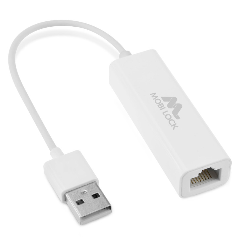 Adaptateur Réseau USB Ethernet Compatible avec Ordinateurs Portables et Tous Les Ordinateurs Compatibles USB 2.0, y Compris Wind Adaptateur Réseau USB Ethernet Compatible avec Ordinateurs Portables et Tous Les Ordinateurs Compatibles USB 2.0, y Compris Wind