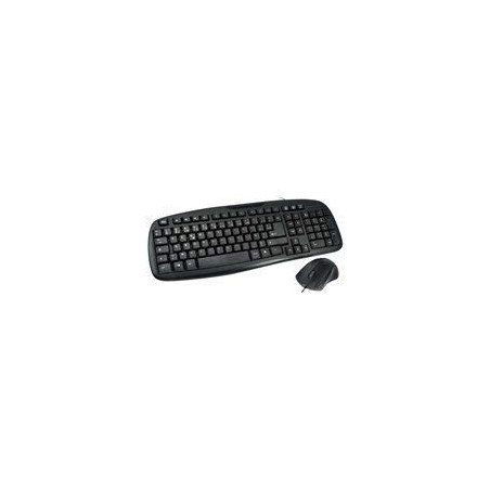 MCL Samar USB Keyboard + Mouse KIT Black FR