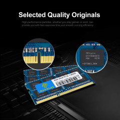 Rasalas 16GB Kit 2x8GB 1600MHz PC3L-12800: DDR3 16GB DDR3L Non ECC Unbuffered 1.35V CL11 2Rx8 Dual Rank SODIMM Laptop Memory Ram