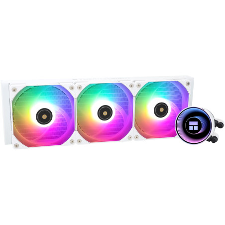 Thermalright Frozen Notte 360 WHITE ARGB V2 Refroidisseur de Processeur de Refroidissement Par Eau,Adapté Pour AMD/AM4/AM5, Inte