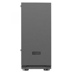 Mars Gaming MCN2, Boîtier PC Gaming ATX, Fenêtre Latérale Complète, Grille Avant, Conception Double Chambre, Ventilateur Arrière