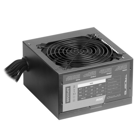 Tacens Anima APIII500, Alimentation PC ATX 500W, Technologie SMD 85% Bronze 12V, Ventilateur Ultra-Silencieux 12cm
