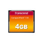 Transcend CF133 Carte mémoire CompactFlash 133 4GB (CF Card) jusqu'à 50/20 MB/s, supporte le mode de transfert Ultra DMA 4 avec Transcend CF133 Carte mémoire CompactFlash 133 4GB (CF Card) jusqu'à 50/20 MB/s, supporte le mode de transfert Ultra DMA 4 avec