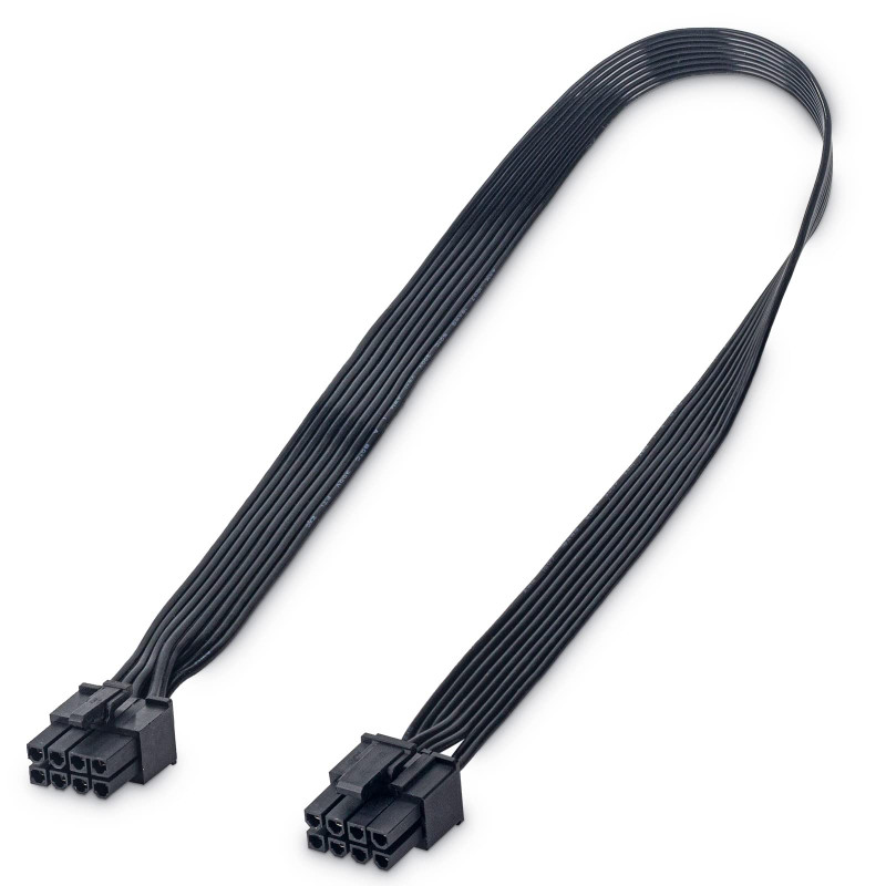 YieJoya Câble PCIE pour Seasonic, PSU 8 pin mâle vers PCIe 8pin (6+2) mâle pour Seasonic Modular Power Supply YieJoya Câble PCIE pour Seasonic, PSU 8 pin mâle vers PCIe 8pin (6+2) mâle pour Seasonic Modular Power Supply