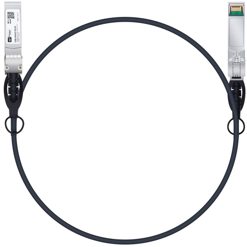 Câble SFP+ DAC 10Gb/s, 1m (3,3ft), câble SFP+ 10GBASE Cu passif à Paire torsadée directe en cuivre pour Cisco SFP-H10GB-CU1M,Ubi Câble SFP+ DAC 10Gb/s, 1m (3,3ft), câble SFP+ 10GBASE Cu passif à Paire torsadée directe en cuivre pour Cisco SFP-H10GB-CU1M,Ubi