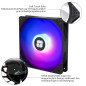 Thermalright TL-C12C-S Ventilateur de cpu 120mm ARGB Case Cooler Fan, 4pin PWM Silent Computer Fan avec roulement S-FDB inclus, Thermalright TL-C12C-S Ventilateur de cpu 120mm ARGB Case Cooler Fan, 4pin PWM Silent Computer Fan avec roulement S-FDB inclus,