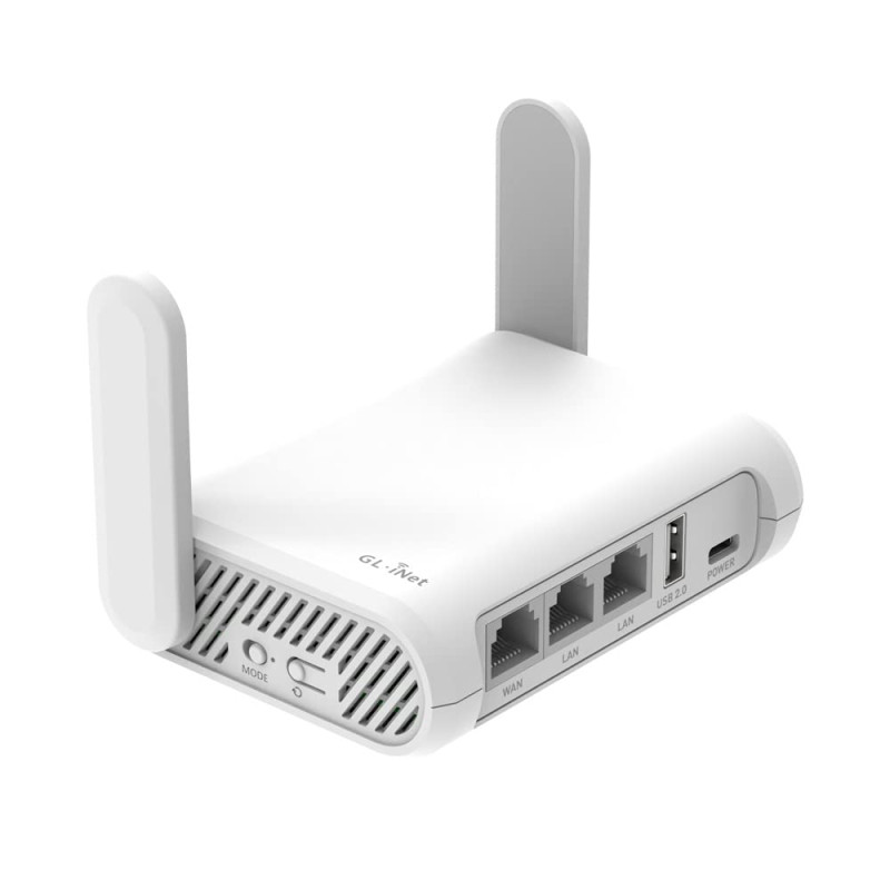 GL.iNet GL-SFT1200 (Opal) Routeur WiFi de Voyage sécurisé - Internet sans Fil Gigabit Ethernet Double Bande AC1200 | IPv6 | USB GL.iNet GL-SFT1200 (Opal) Routeur WiFi de Voyage sécurisé - Internet sans Fil Gigabit Ethernet Double Bande AC1200 | IPv6 | USB