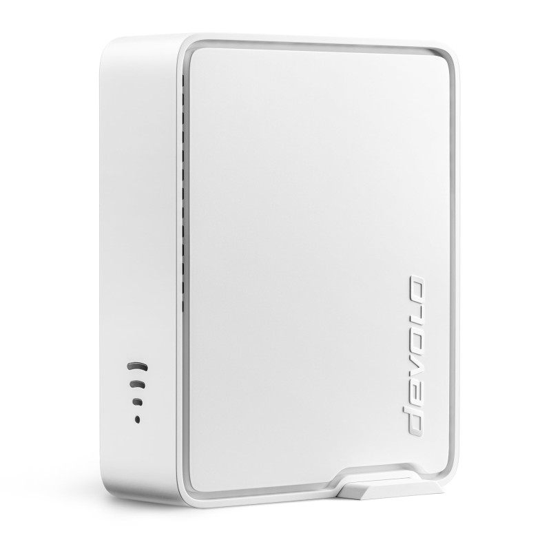 devolo WiFi 6 Repeater 5400 Repeteur WiFi - jusqu'à 5.400 Mbits/s, WiFi Mesh, Amplificateur WiFi puissant, 2x Ports Ethernet Gig devolo WiFi 6 Repeater 5400 Repeteur WiFi - jusqu'à 5.400 Mbits/s, WiFi Mesh, Amplificateur WiFi puissant, 2x Ports Ethernet Gig