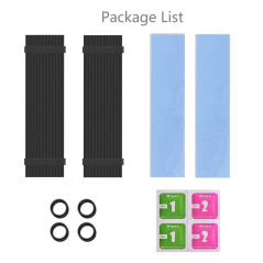 Aluminium Dissipateur-2 Pack Kalolary Radiateur Chipset dissipateur de chaleur de refroidissement Fin avec Pad thermique pour NV