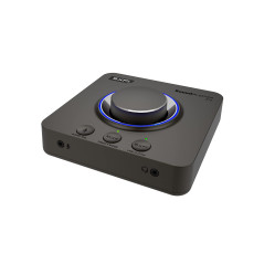 Creative Sound Blaster X4 Hi-Res 24bit/192kHz DAC USB Externe et Carte Son Ampli, Multi-Canaux, 7.1 Surround Discret, Entrée Cas