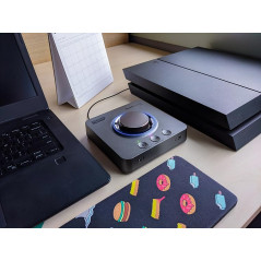 Creative Sound Blaster X4 Hi-Res 24bit/192kHz DAC USB Externe et Carte Son Ampli, Multi-Canaux, 7.1 Surround Discret, Entrée Cas