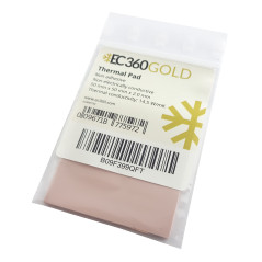 EC360® Gold 14,5W/mK Pad Thermique (50 x 50 x 2,0 mm)