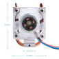GeeekPi Ice Tower CPU Cooling Ventilateur Ice Tower Fan pour Raspberry Pi 4 Model B & Raspberry Pi 3B+ & Raspberry Pi 3 Model B( GeeekPi Ice Tower CPU Cooling Ventilateur Ice Tower Fan pour Raspberry Pi 4 Model B & Raspberry Pi 3B+ & Raspberry Pi 3 Model B(