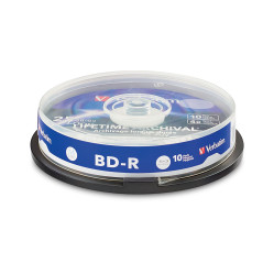 Verbatim 43825 25GB 4x M-Disc BD-R - 10 Pack Spindle