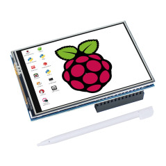 LAFVIN 3,5 Pouce 480x320 TFT Touch Screen SPI Display Moniteur pour Raspberry Pi 4B,3B+,3B,2B+,B,A+,A