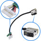 MMOBIEL Câble Flexible de Remplacement du connecteur DC Power Jack Dock Compatible avec HP ProBook 430 440 450 455 447 470 G3
