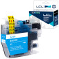 LCL Cartouche d'encre Compatible LC-3219 LC3219 LC-3219XL LC3219XL LC-3219XLC LC3219XLC (1-Pack Cyan) Remplacement pour Brother LCL Cartouche d'encre Compatible LC-3219 LC3219 LC-3219XL LC3219XL LC-3219XLC LC3219XLC (1-Pack Cyan) Remplacement pour Brother