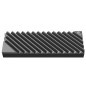 One enjoy M.2 2280 SSD Refroidisseur en Aluminium avec Coussinet Thermique en Silicone pour PC/PS5 (Gray) One enjoy M.2 2280 SSD Refroidisseur en Aluminium avec Coussinet Thermique en Silicone pour PC/PS5 (Gray)