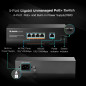 MokerLink 5 Port Gigabit PoE Switch, with 4 Ports PoE+ 1000Mbps, 78W IEEE802.3af/at, Plug and Play Non Géré, Métal Robuste, sans MokerLink 5 Port Gigabit PoE Switch, with 4 Ports PoE+ 1000Mbps, 78W IEEE802.3af/at, Plug and Play Non Géré, Métal Robuste, sans