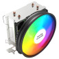 Mars Gaming MCPUARGB, Ventirad pour CPU 130W TDP, 2 Heatpipes HCT, Ventilateur 90mm Auto CHROMA RGB, PWM Silencieux, Multisocket Mars Gaming MCPUARGB, Ventirad pour CPU 130W TDP, 2 Heatpipes HCT, Ventilateur 90mm Auto CHROMA RGB, PWM Silencieux, Multisocket