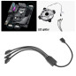 VGOL 1 Câble Répartiteur ARGB Femelle à 3 Mâle Câble d'extension LED RVB Adressable Connecteur 3 Broches 34cm 5V pour Les Applic VGOL 1 Câble Répartiteur ARGB Femelle à 3 Mâle Câble d'extension LED RVB Adressable Connecteur 3 Broches 34cm 5V pour Les Applic