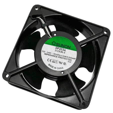 Fan Ventilateur 230V AC 10,9W 120x120x38mm 132,5m³/h 2300U/Min 132,5m³/h Sunon DP203A2123LBL-S