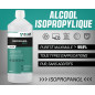 EQM - ECO-301 - Alcool Isopropylique Pur à 99,9% - 2x1L