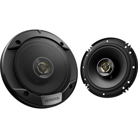Kenwood Haut parleurs 2 Voies 16 cm Noir
