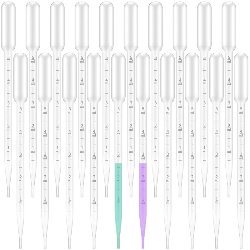 20 Pièces Pipette,Pipette Plastique,Pipette Graduée,Pipette de Transfert en Plastique,Compte-gouttes 5ml,Transparent,pour Transf 20 Pièces Pipette,Pipette Plastique,Pipette Graduée,Pipette de Transfert en Plastique,Compte-gouttes 5ml,Transparent,pour Transf