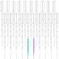 20 Pièces Pipette,Pipette Plastique,Pipette Graduée,Pipette de Transfert en Plastique,Compte-gouttes 5ml,Transparent,pour Transf 20 Pièces Pipette,Pipette Plastique,Pipette Graduée,Pipette de Transfert en Plastique,Compte-gouttes 5ml,Transparent,pour Transf