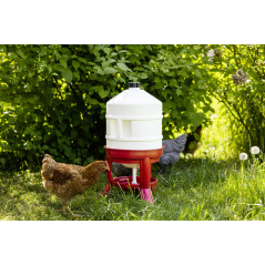 NOVITAL 70233 Abreuvoir poule 30 litres plastique sur pieds