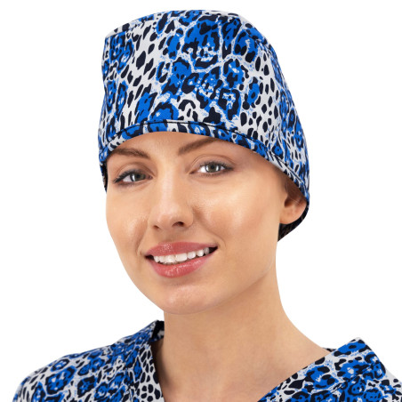 B-well Bonnet chirurgical en tissu, bonnets chirurgicaux en tissu, accessoire d'infirmière pour médecins, infirmières, dentistes