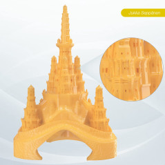 ELEGOO Résine Standard pour Imprimante 3D LCD UV 405nm Résine Photopolymère Rapide, Jaune 1000G