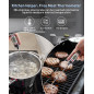 Eventek Thermomètre Infrarouge, [3 in 1] -50°C~600°C (-58°F~1112°F) Sans Contact Laser Avec Emissivité Réglable pour Cuisine/Rép