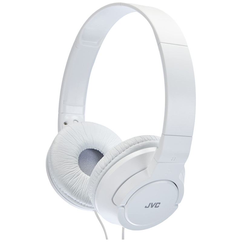 JVC HA-S180-E Casque Supra-Aural Léger - Blanc JVC HA-S180-E Casque Supra-Aural Léger - Blanc