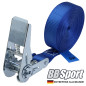 Sangle à cliquet d'arrimage 4 pièces Sangle de Fixation 4 m ou 6 m Bleu, Largeur 25 mm - Charge maximale 800 kg DIN en 12195-2, Sangle à cliquet d'arrimage 4 pièces Sangle de Fixation 4 m ou 6 m Bleu, Largeur 25 mm - Charge maximale 800 kg DIN en 12195-2,