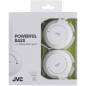 JVC HA-S180-E Casque Supra-Aural Léger - Blanc JVC HA-S180-E Casque Supra-Aural Léger - Blanc