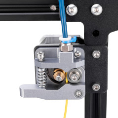 Extrudeuse Creality All Metal MK-8 améliorée avec alimentation en filament de 1,75 mm pour imprimantes 3D Ender 3/3 Pro, Ender 5