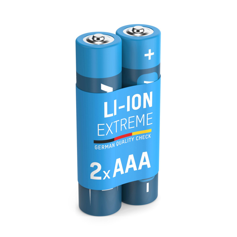 ANSMANN Pile Micro AAA Extreme Lithium 1,5V (2 pces) – Piles FR03 extrêmement légères et à Haute capacité – Piles jetables puiss ANSMANN Pile Micro AAA Extreme Lithium 1,5V (2 pces) – Piles FR03 extrêmement légères et à Haute capacité – Piles jetables puiss