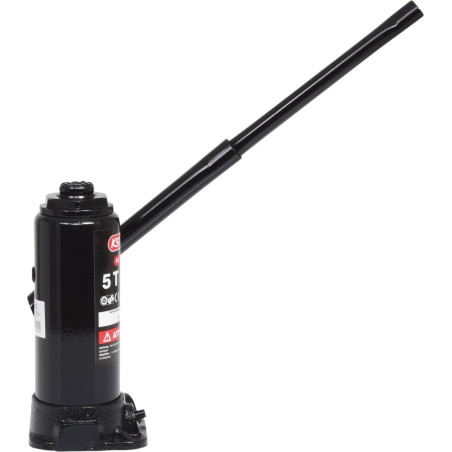 KS Tools - 160.0352 - Cric hydraulique Bouteille 5 tonnes - Hauteur Min 216 mm - Hauteur Max 413 mm