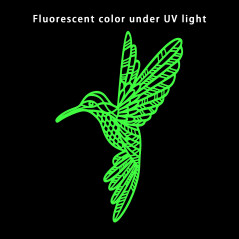 ZIRO Filament de imprimante 3D PLA Fluorescent Color 1.75mm 1kg (2.2 lbs), précision dimensionnelle +/-0.03mm, Fluo vert