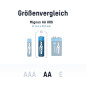 ANSMANN Piles Mignon AA Extreme Lithium 1,5V (Lot de 8) – Piles FR6 extrêmement légères d'une capacité de 3000 mAh – Piles jetab