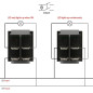 Heschen Interrupteur à bascule ON-OFF DPST 4 bornes lumière verte 16A 250VAC avec couvercle étanche (1) Heschen Interrupteur à bascule ON-OFF DPST 4 bornes lumière verte 16A 250VAC avec couvercle étanche (1)