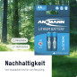 ANSMANN Piles Mignon AA Extreme Lithium 1,5V (Lot de 8) – Piles FR6 extrêmement légères d'une capacité de 3000 mAh – Piles jetab