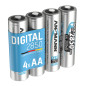 ANSMANN Piles rechargeables HR6 NiMH 2850 mAh 1,2 V (lot de 4) – Piles rechargeables Mignon AA à faible autodécharge – Accumulat ANSMANN Piles rechargeables HR6 NiMH 2850 mAh 1,2 V (lot de 4) – Piles rechargeables Mignon AA à faible autodécharge – Accumulat