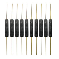 Gebildet 10pcs Contact Reed en Plastique, Aimant Proche - Circuit de Connexion, Aimant Loin - Circuit de Coupure, Interrupteur à