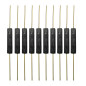 Gebildet 10pcs Contact Reed en Plastique, Aimant Proche - Circuit de Connexion, Aimant Loin - Circuit de Coupure, Interrupteur à Gebildet 10pcs Contact Reed en Plastique, Aimant Proche - Circuit de Connexion, Aimant Loin - Circuit de Coupure, Interrupteur à